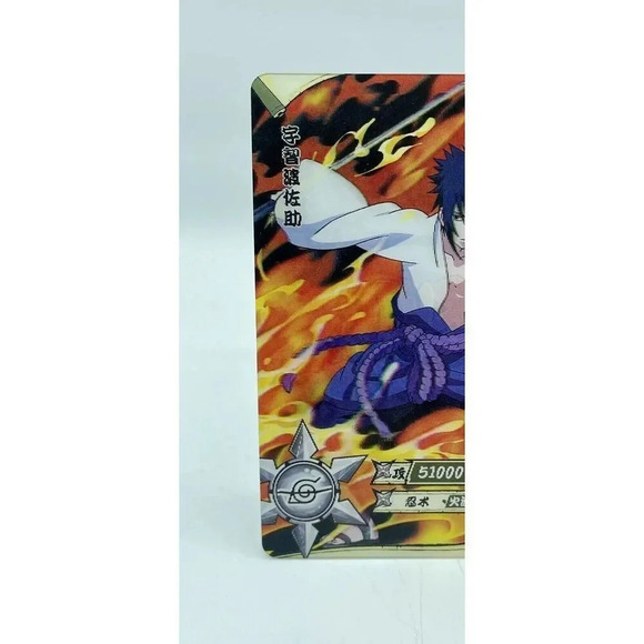 Sasuke Uchiha Naruto Kayou Card‎ CCG TCG Lenticular #NR-HR-072 Holo Unplayed NM - Picture 2 of 6